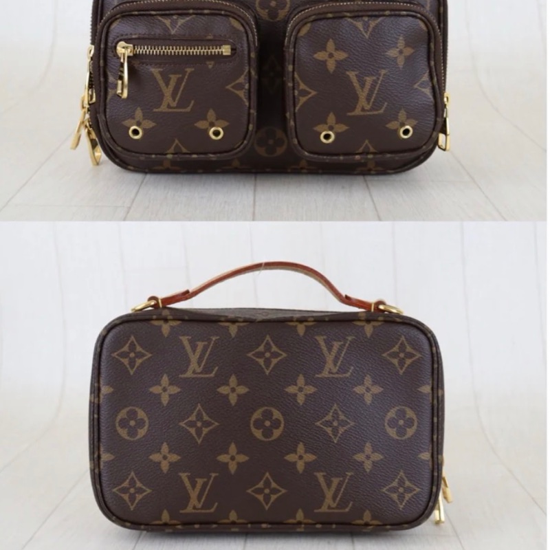 「JL精品代購」 98新 LV 老花Utility Crossbody炸藥包/相機包-3