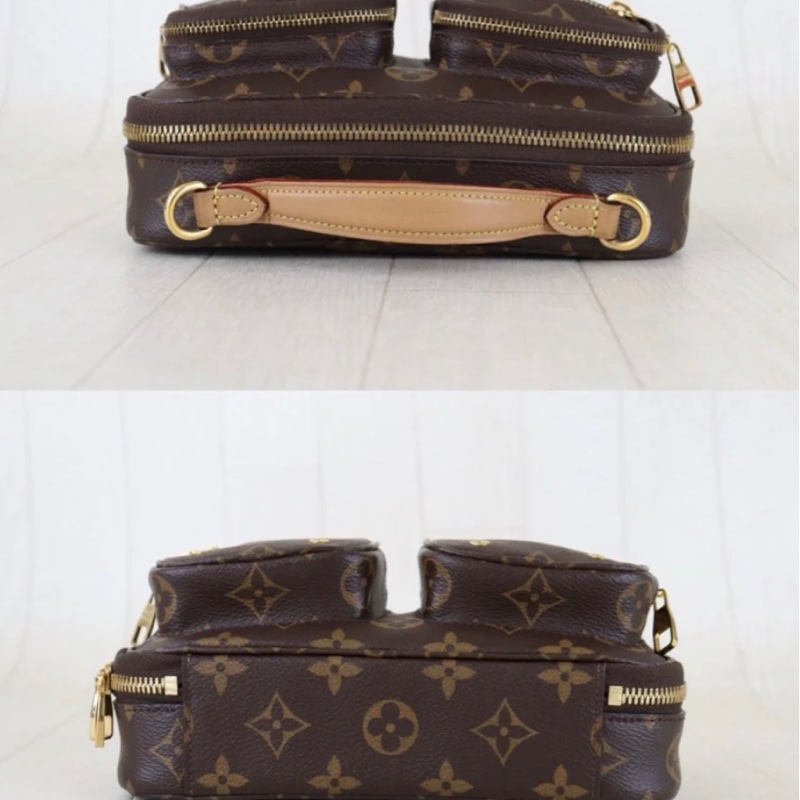 「JL精品代購」 98新 LV 老花Utility Crossbody炸藥包/相機包-5