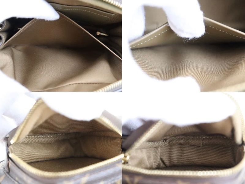 「JL精品代購」 98新 LV 老花Utility Crossbody炸藥包/相機包-10