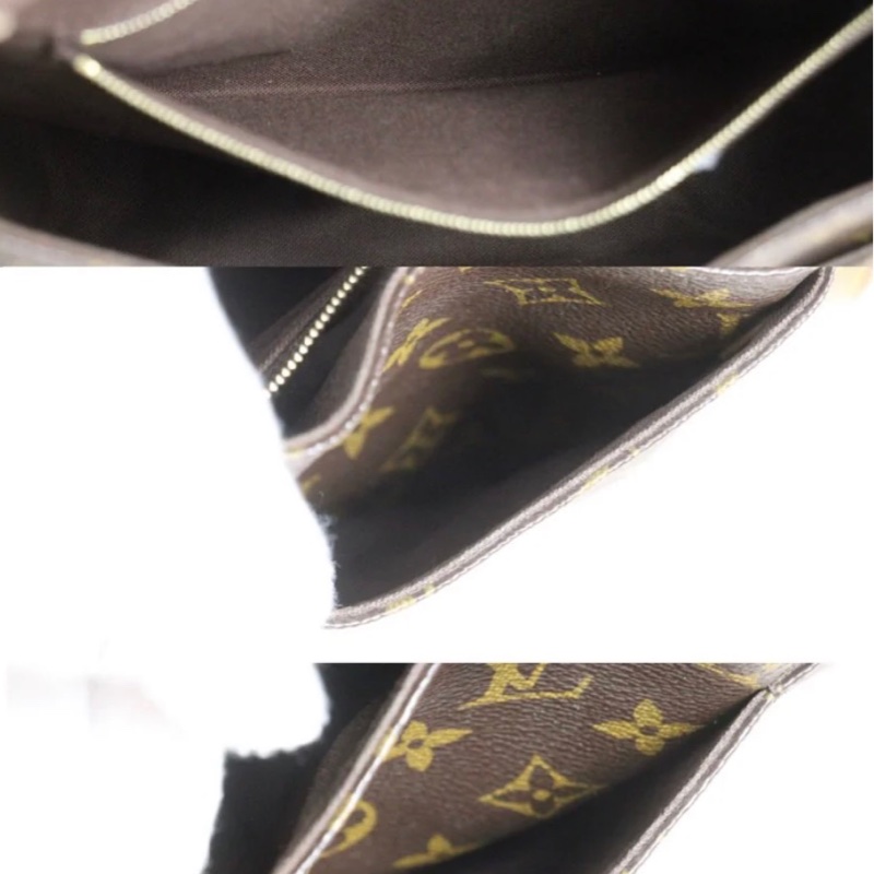 「JL精品代購」 9新 Lv 老花 南瓜馬鞍 斜背包-9