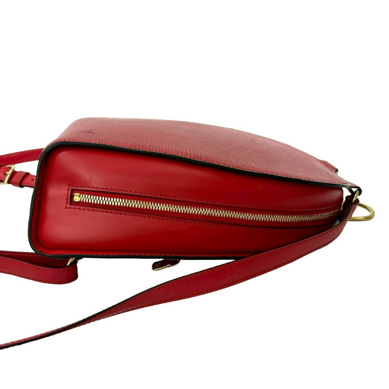 路易威登 Mabillon Epi 皮革雙肩包，卡斯蒂利亞紅 38451-5