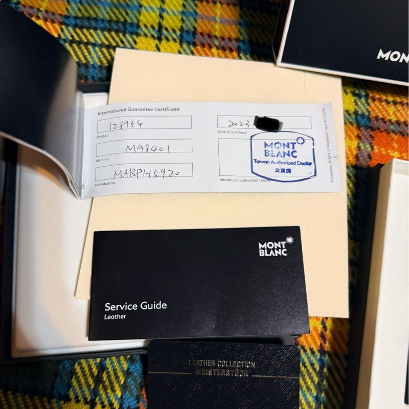 全新 Montblanc 128954:PIX 系列黑色鋼珠筆與大師傑作(大班)名片夾-13