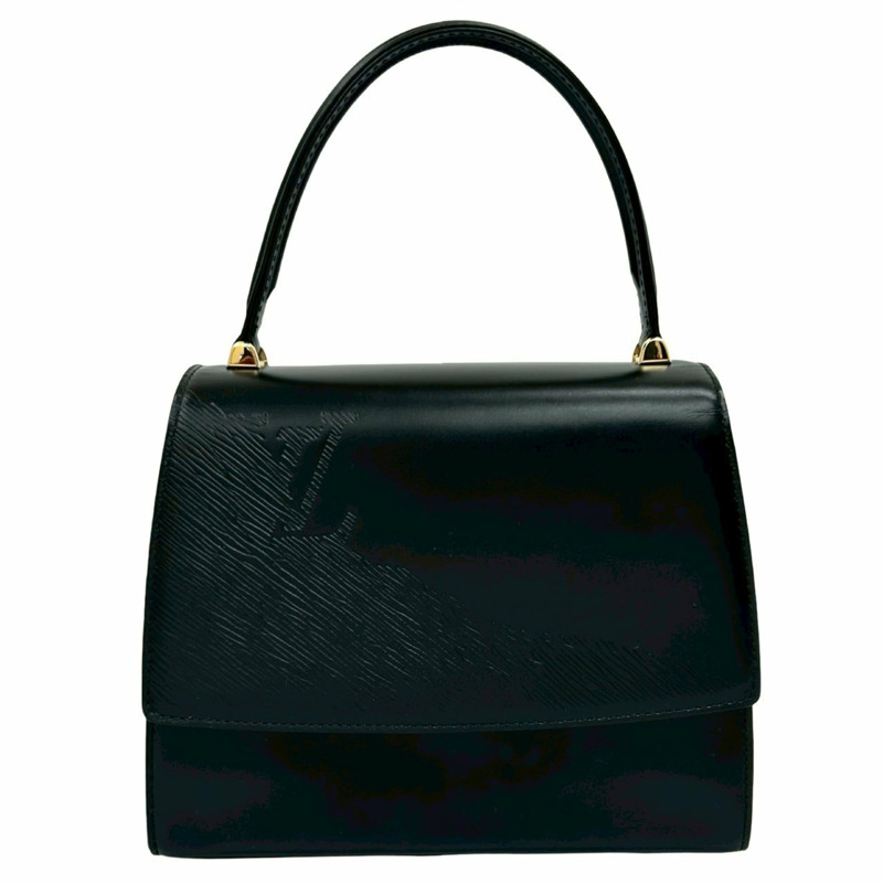 路易威登 Athenee Opera 皮革手提包迷你托特包黑色 39989-0