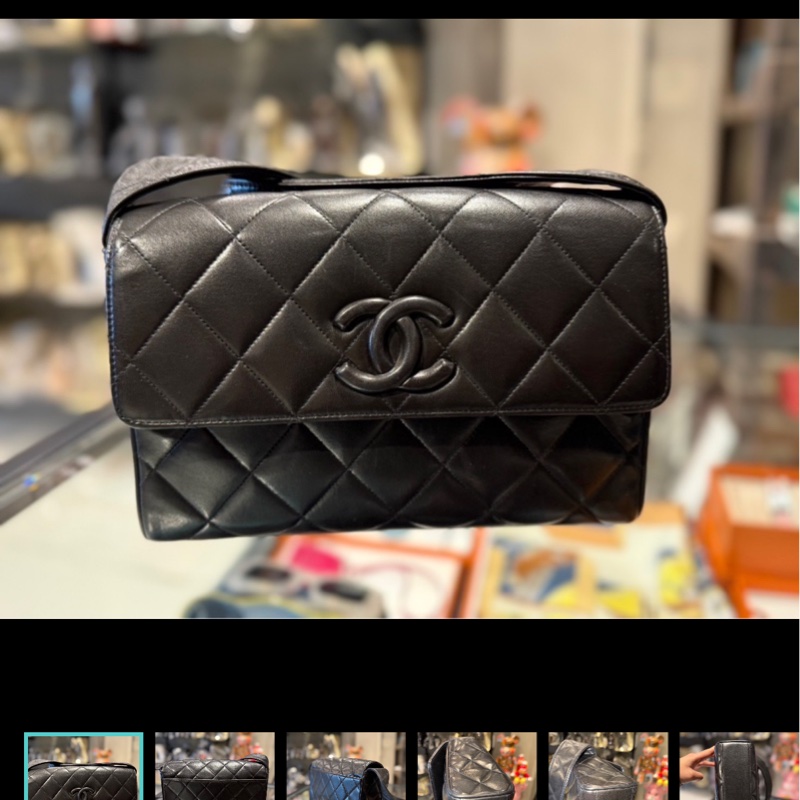 香奈兒黑武士包-0