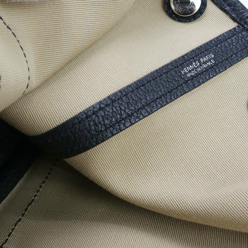 愛馬仕 Garden Party TPM A 印花手提包，女士，米色-7