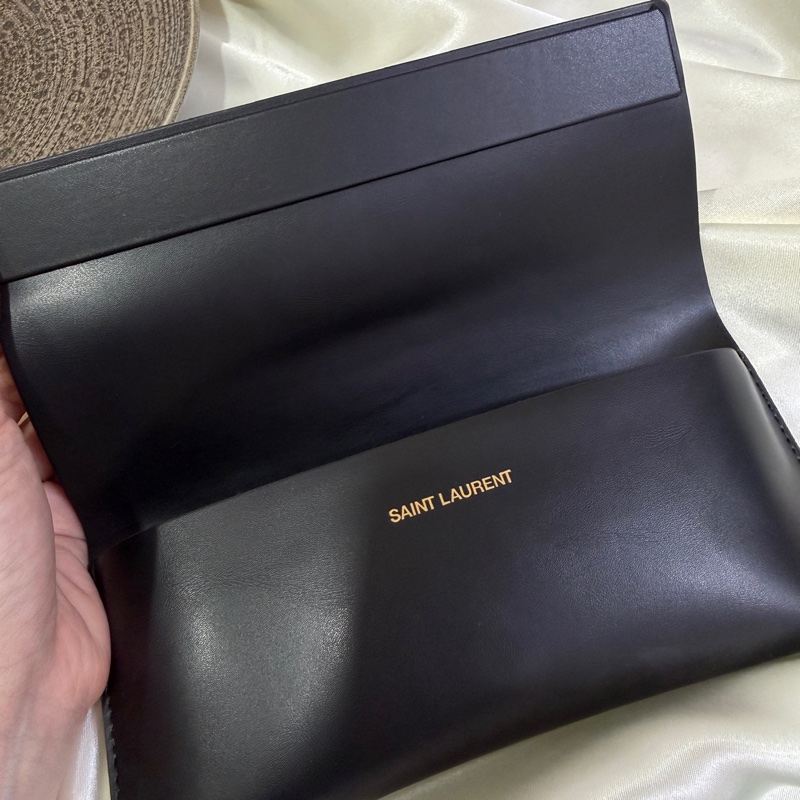 ROSE 同款 [Saint Laurent ] YSL SL M119 BLAZE 太陽眼鏡 黑金配色-9