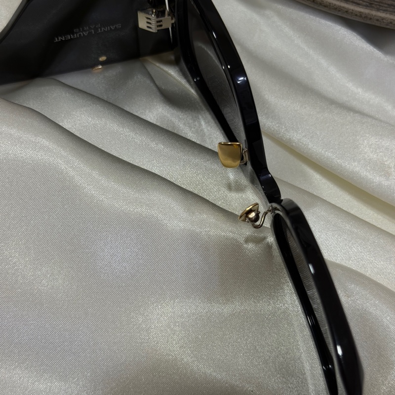 ROSE 同款 [Saint Laurent ] YSL SL M119 BLAZE 太陽眼鏡 黑金配色-16