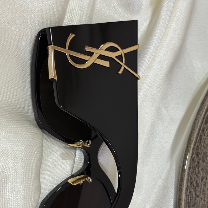 ROSE 同款 [Saint Laurent ] YSL SL M119 BLAZE 太陽眼鏡 黑金配色-22