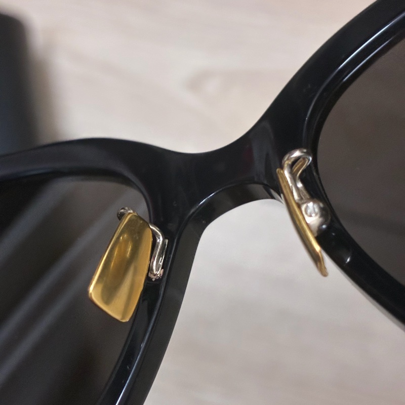 ROSE 同款 [Saint Laurent ] YSL SL M119 BLAZE 太陽眼鏡 黑金配色-33