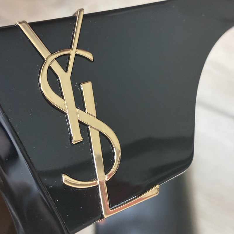 ROSE 同款 [Saint Laurent ] YSL SL M119 BLAZE 太陽眼鏡 黑金配色-36
