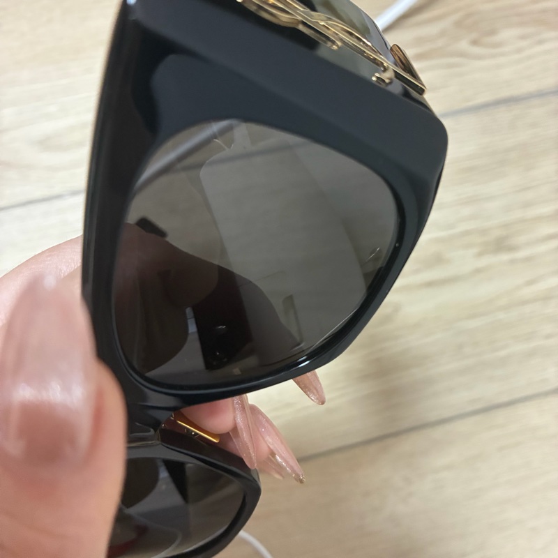 ROSE 同款 [Saint Laurent ] YSL SL M119 BLAZE 太陽眼鏡 黑金配色-39