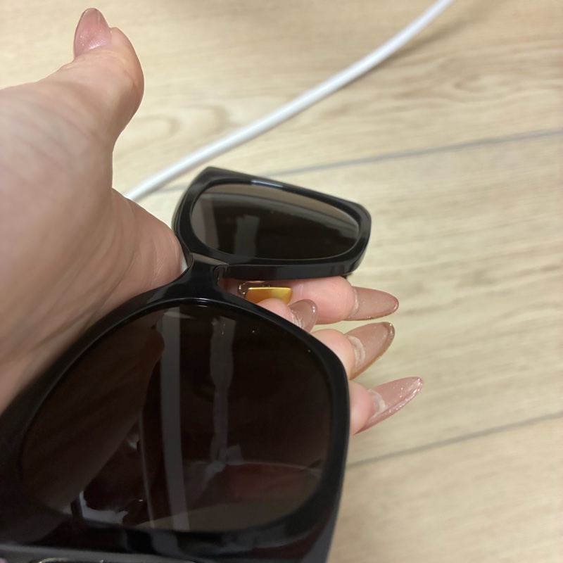 ROSE 同款 [Saint Laurent ] YSL SL M119 BLAZE 太陽眼鏡 黑金配色-40