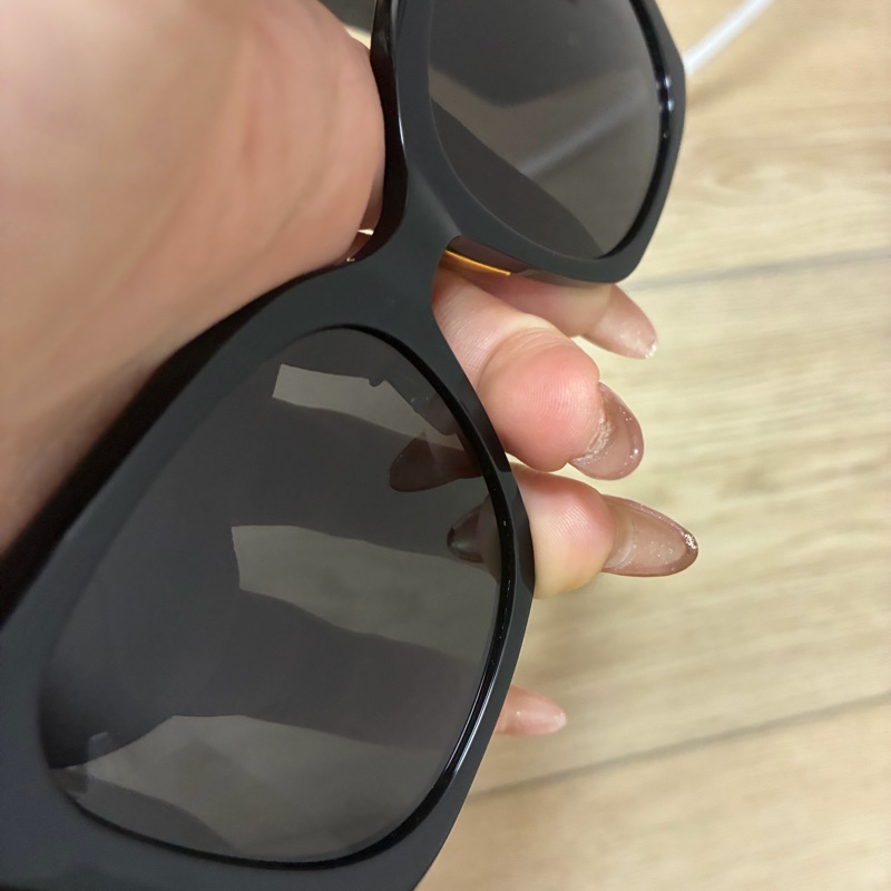 ROSE 同款 [Saint Laurent ] YSL SL M119 BLAZE 太陽眼鏡 黑金配色-41
