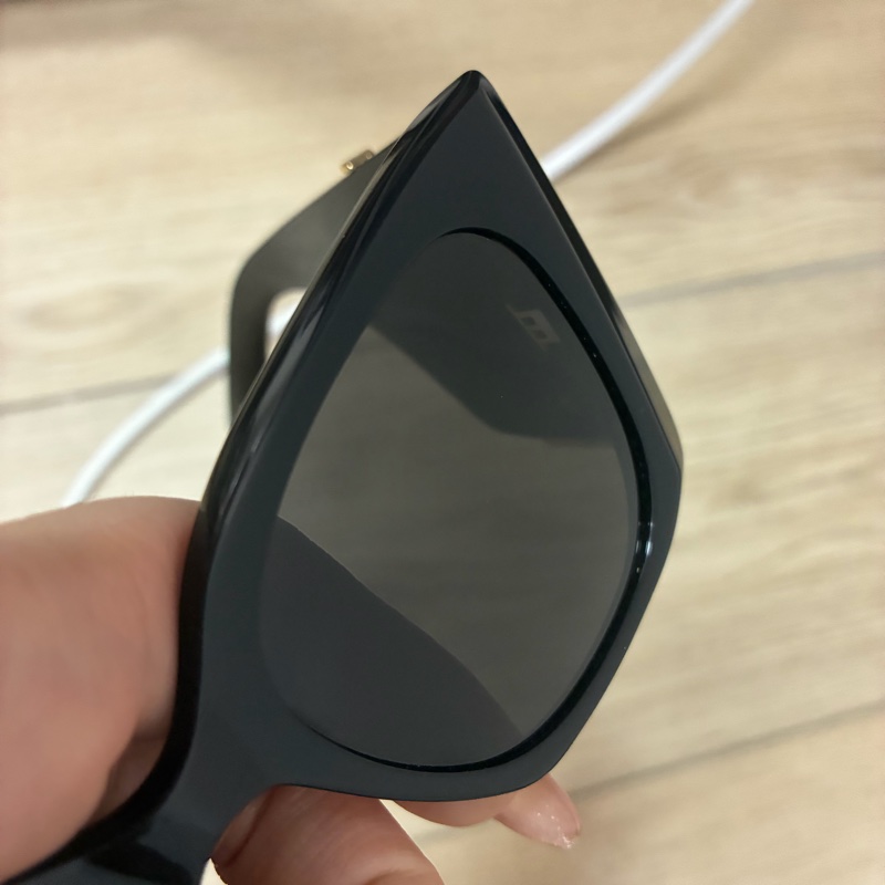 ROSE 同款 [Saint Laurent ] YSL SL M119 BLAZE 太陽眼鏡 黑金配色-42