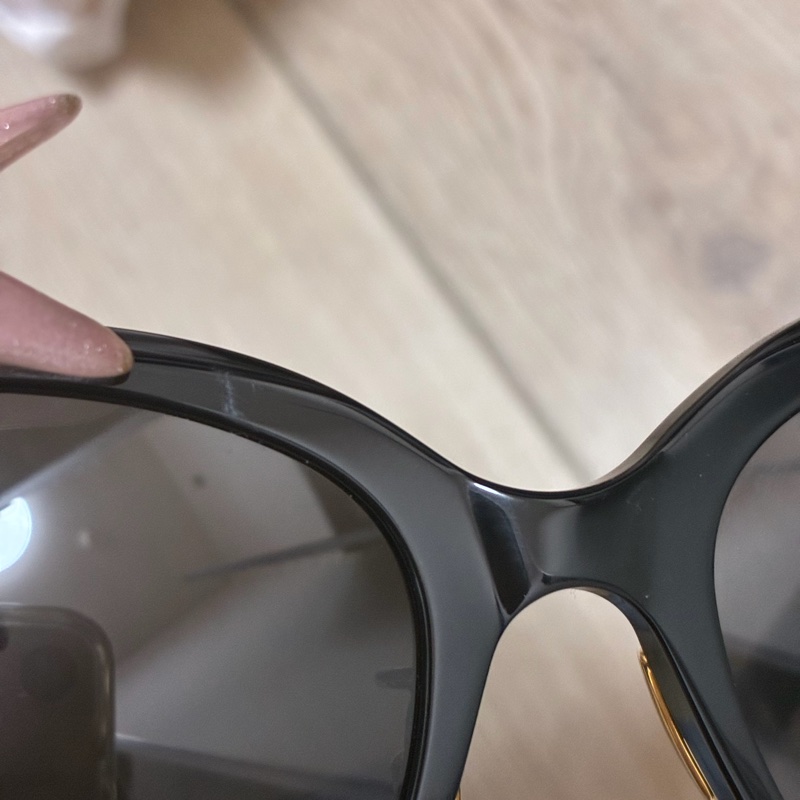 ROSE 同款 [Saint Laurent ] YSL SL M119 BLAZE 太陽眼鏡 黑金配色-43
