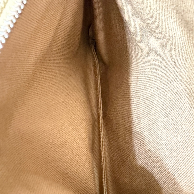 香奈兒 CHANEL 奶茶色大號海灘包 晶片款 DEAUVILLE GM-11