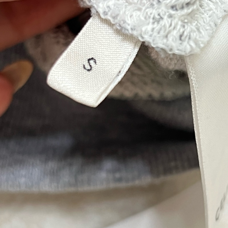 Celine 灰色帽T 凱旋門拉鍊-7