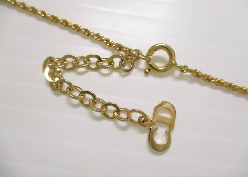 Christian Dior 經典CD項鍊 極美款✨-4