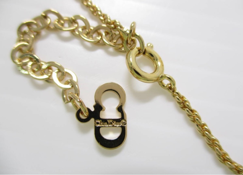 Christian Dior 經典CD項鍊 極美款✨-5