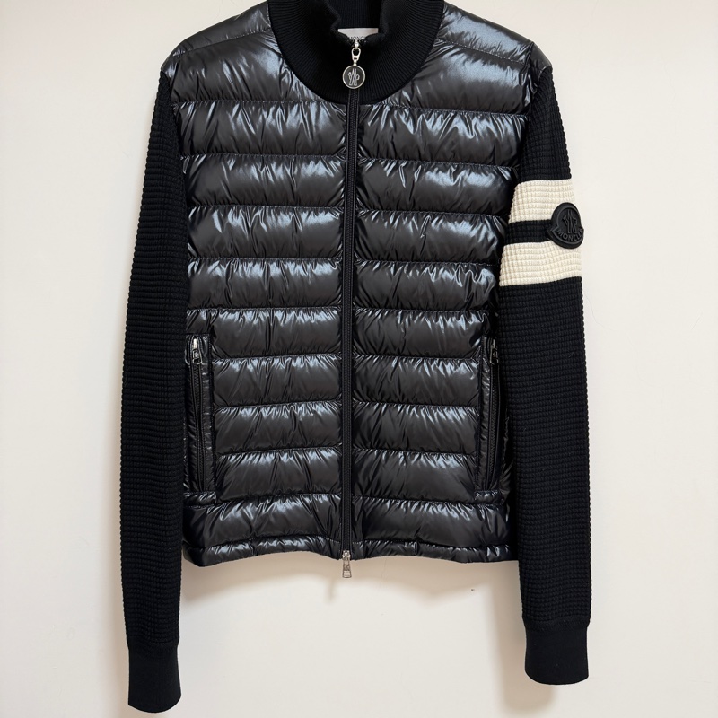Moncler 2021 羊毛尼龍混紡開襟外套-0