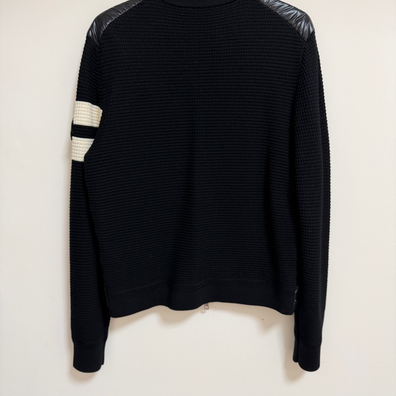 Moncler 2021 羊毛尼龍混紡開襟外套-1