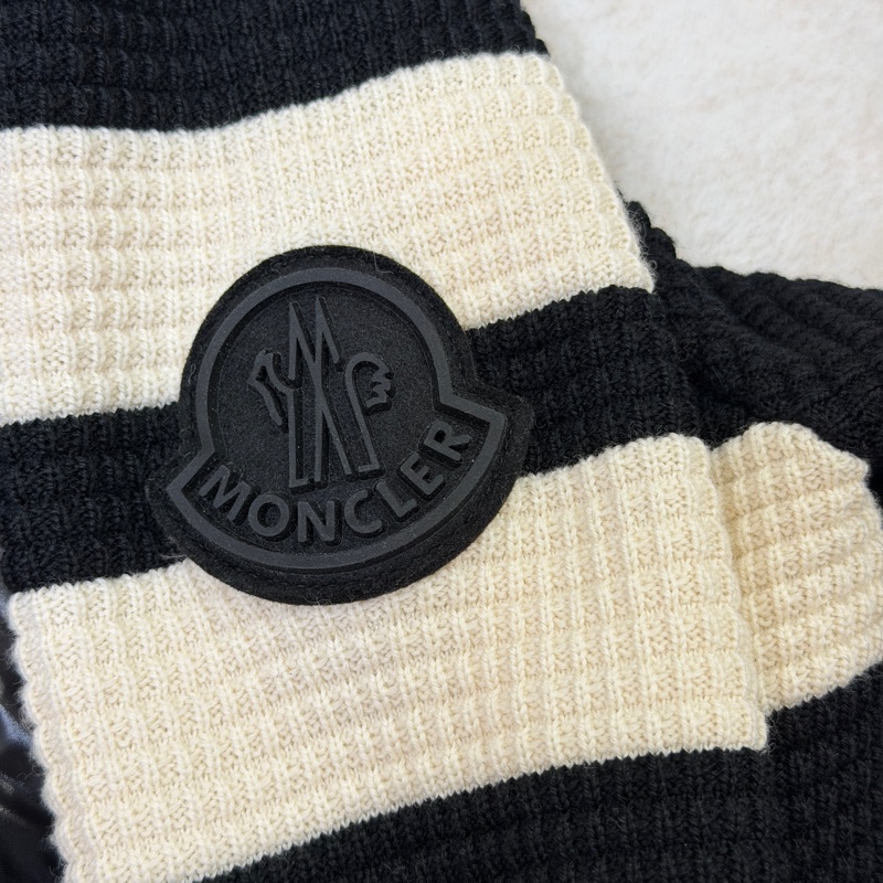 Moncler 2021 羊毛尼龍混紡開襟外套-4