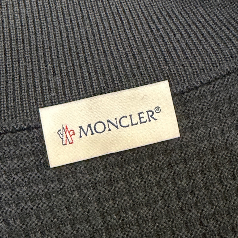 Moncler 2021 羊毛尼龍混紡開襟外套-7