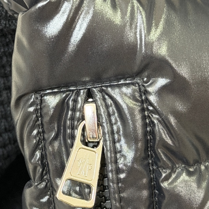 Moncler 2021 羊毛尼龍混紡開襟外套-15