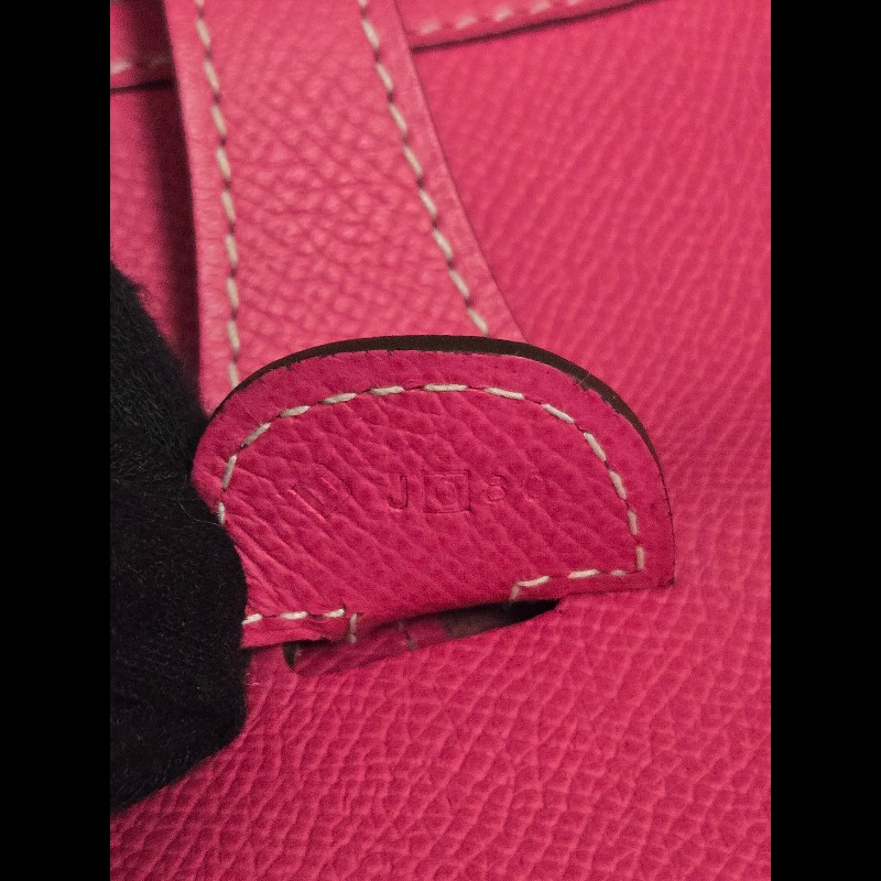 Hermes 愛馬仕 Evelyne 29桃粉色銀釦 Epsom-23