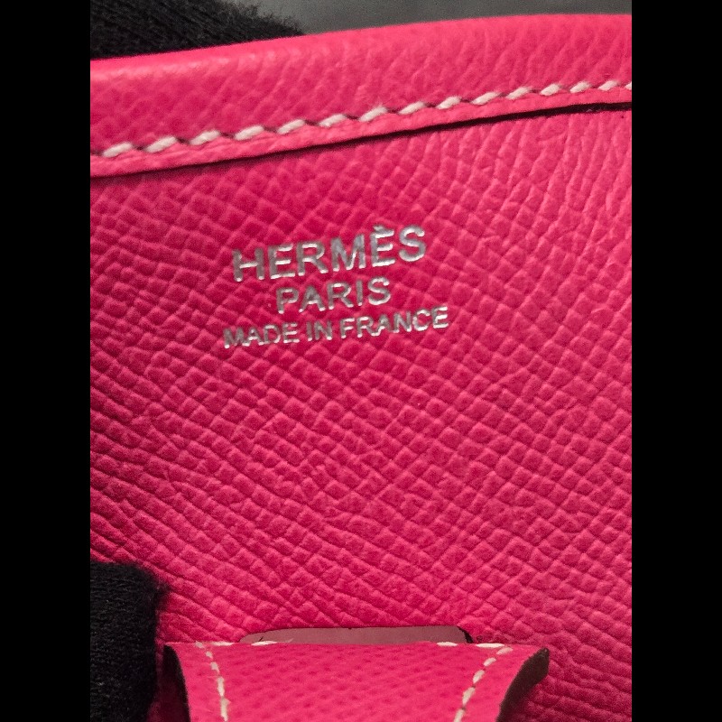 Hermes 愛馬仕 Evelyne 29桃粉色銀釦 Epsom-24