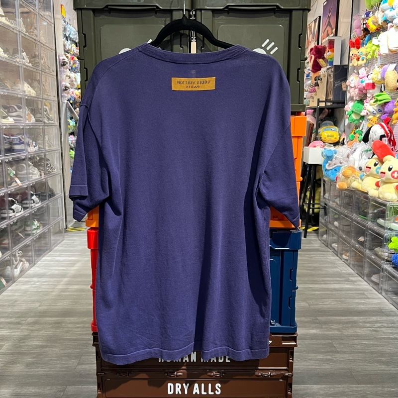 Lv 紫色針織短袖 Os / S碼-1