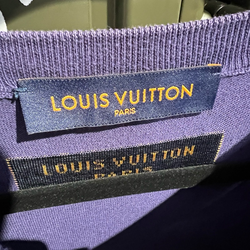 Lv 紫色針織短袖 Os / S碼-3