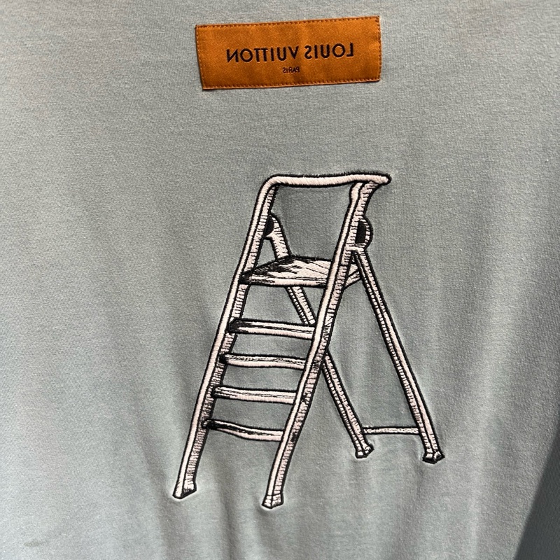 Lv 淺藍色 工具短袖 L碼-5