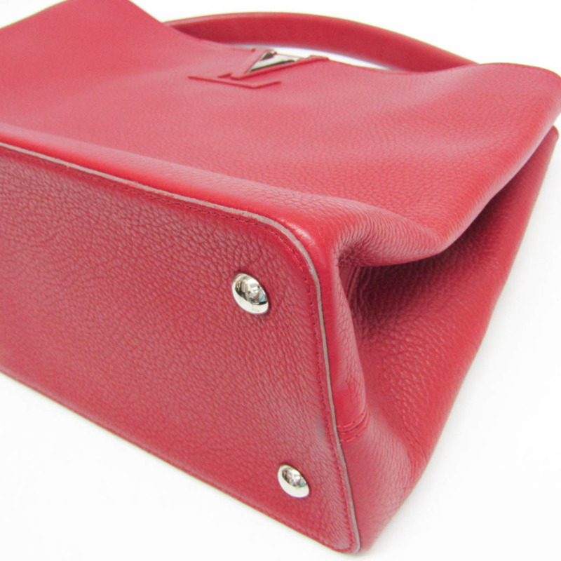 路易威登 Parnassea Capucines GM M48871 女士手提包 紅色-3