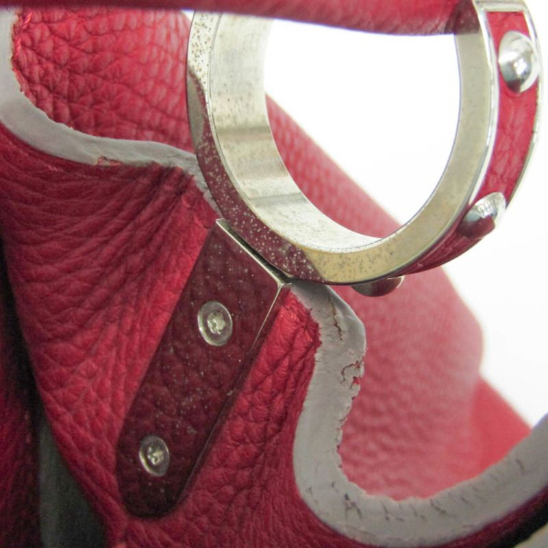 路易威登 Parnassea Capucines GM M48871 女士手提包 紅色-10