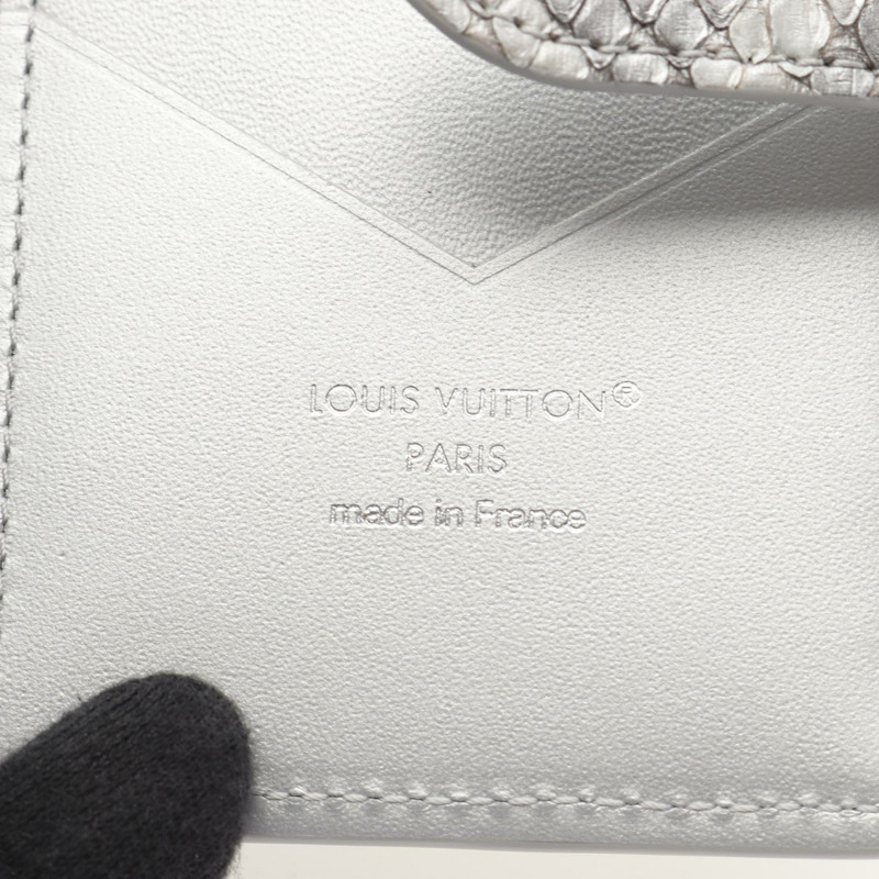 路易威登 LVVertical 緊湊型皮夾 Tonic Lemon 雙折皮夾 N89118 Taurillon Clemence 異國皮革-4