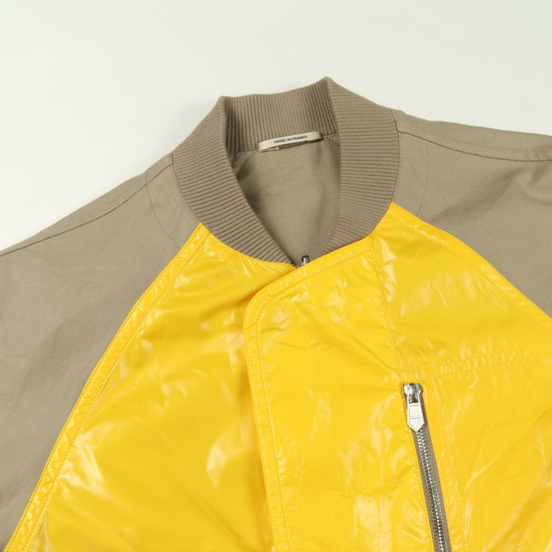 愛馬仕 Serie 紐帶 其他外套 *21-5514 尼龍棉 米色 黃色 米色 二手 男士-7