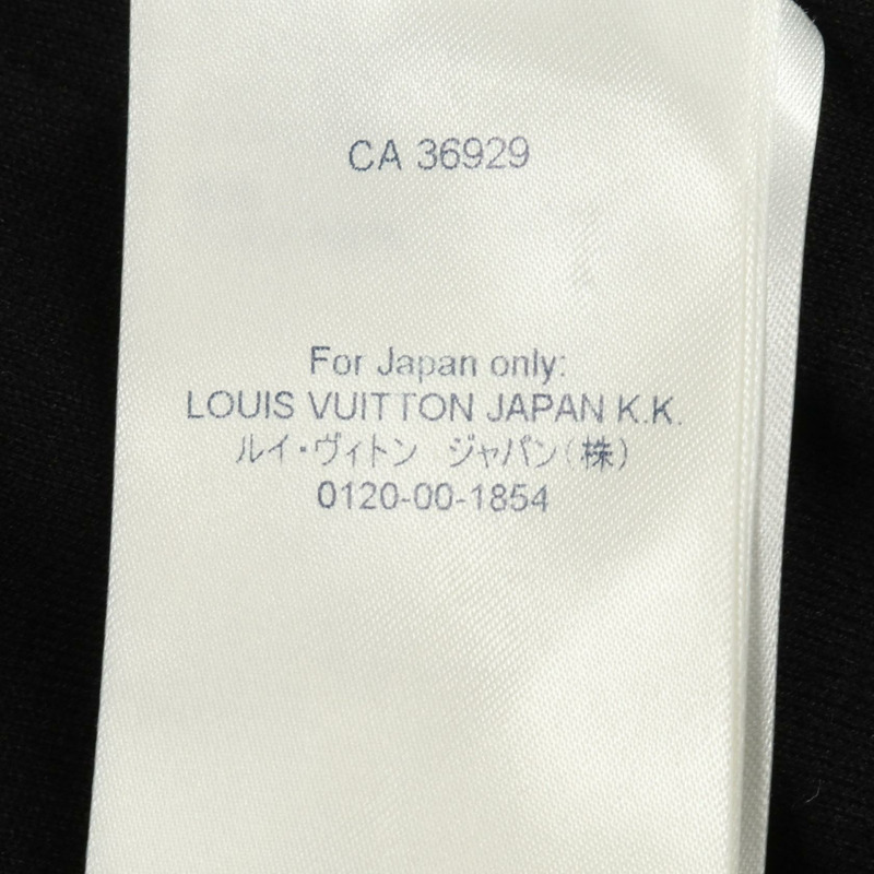 路易威登 LV 花朵飾帶 其他夾克 聚酯纖維/棉 黑色 二手 男士-3