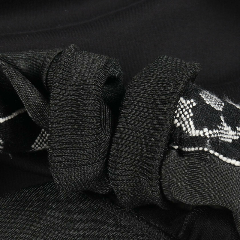路易威登 LV 花朵飾帶 其他夾克 聚酯纖維/棉 黑色 二手 男士-10