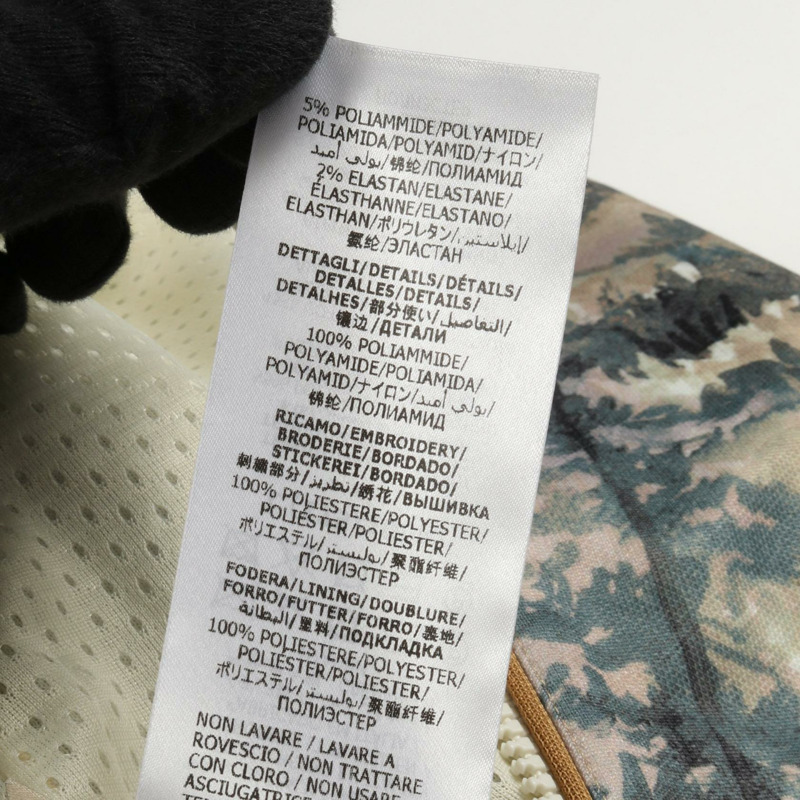 GUCCI GUCCI × THE NORTH FACE 森林印花雪莉系列其他外套 聚酯纖維/棉 棕色 多色 二手 男款-5
