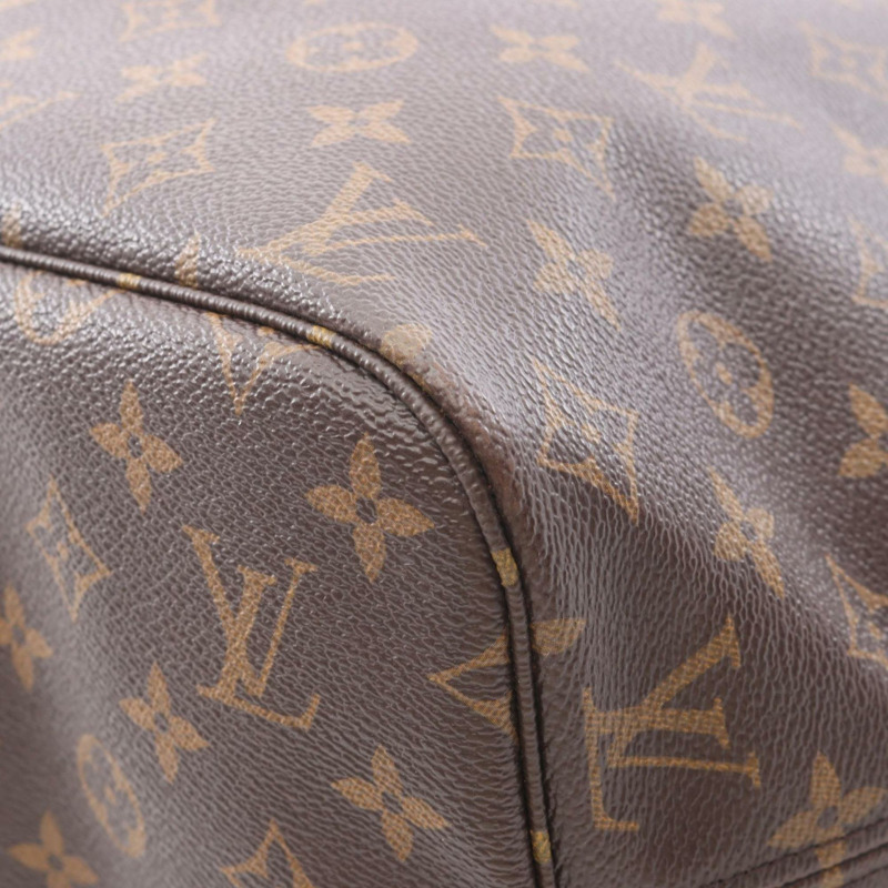 路易威登 Neverfull MM 手提包，塗層帆布和皮革，Monogram 圖案，女士款，棕色，M41177-5
