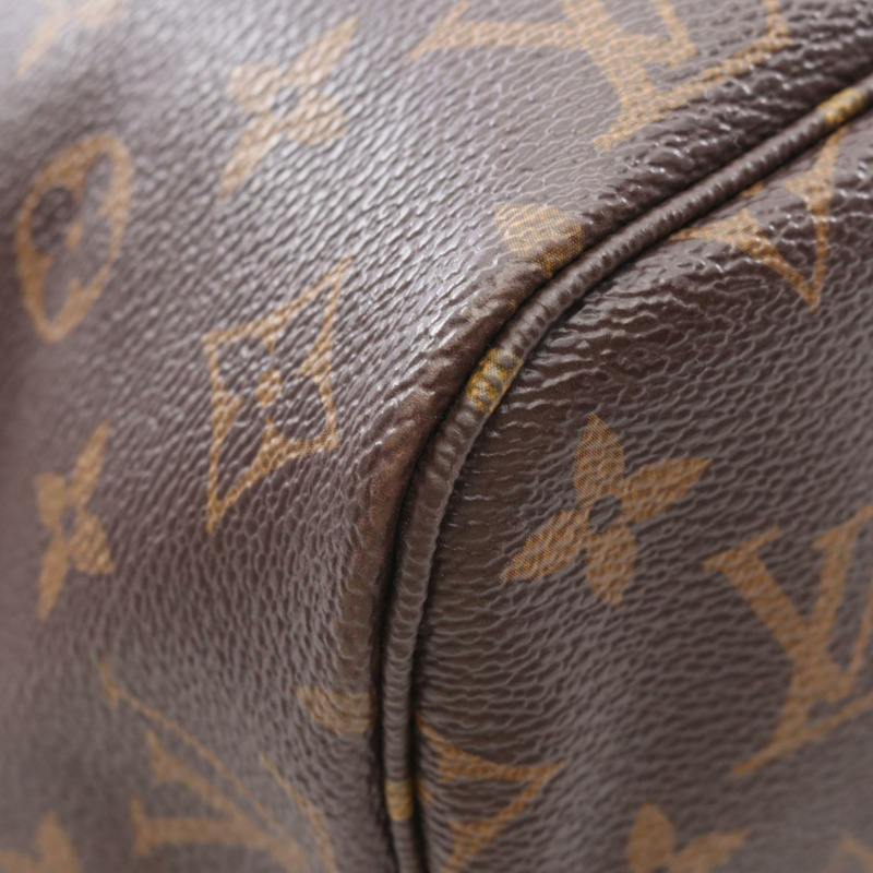 路易威登 Neverfull MM 手提包，塗層帆布和皮革，Monogram 圖案，女士款，棕色，M41177-6