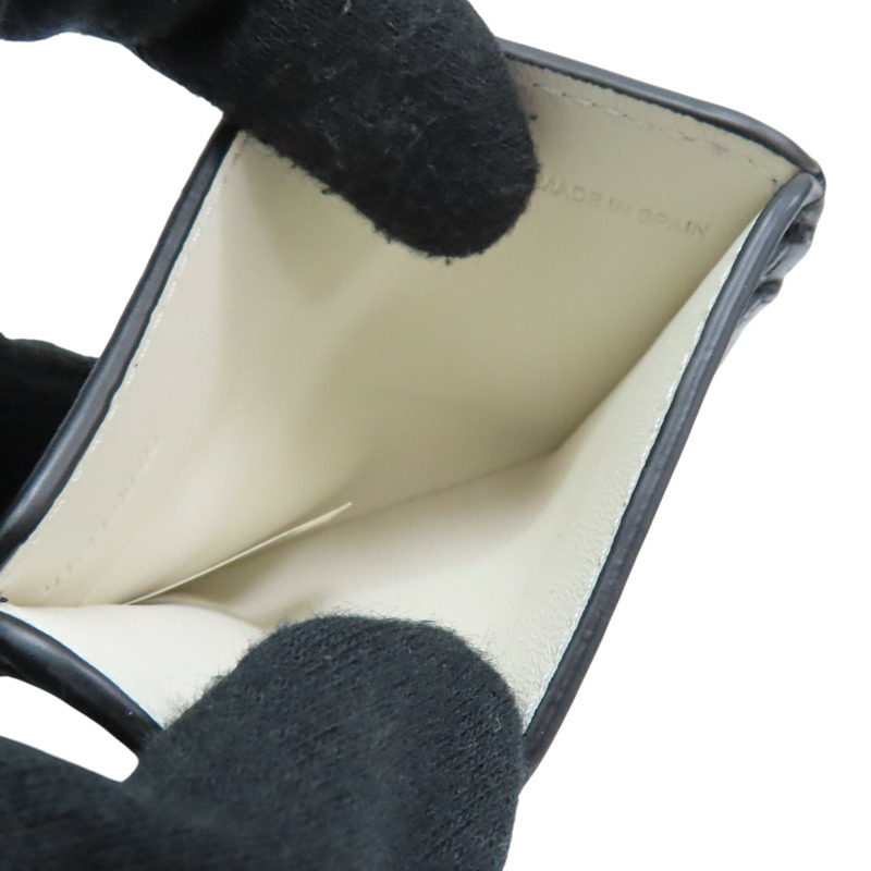 黑色牛皮 Sense 卡夾 名片夾【Chloe 克羅伊】 CHC23SP868I10-6