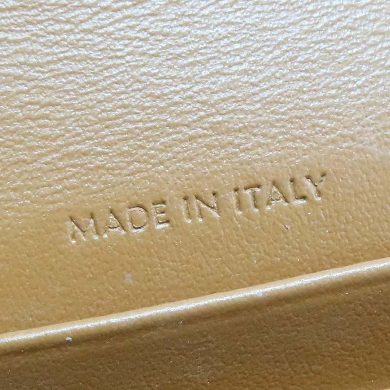 棕色 Triomphe 帆布 Origami 標誌印花 卡夾 名片夾【CELINE 賽琳】 10D902BZ9.04LU-7