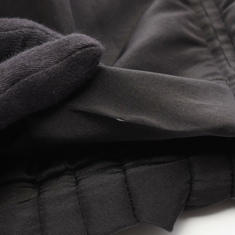 Valentino 黑色絲質短版夾克，二手女款 #48-7