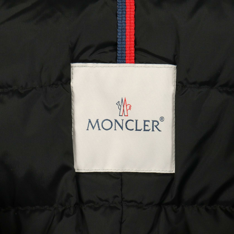 MONCLER AREDHEL 羽絨外套 聚酯/棉混紡 米色 二手 女款-2