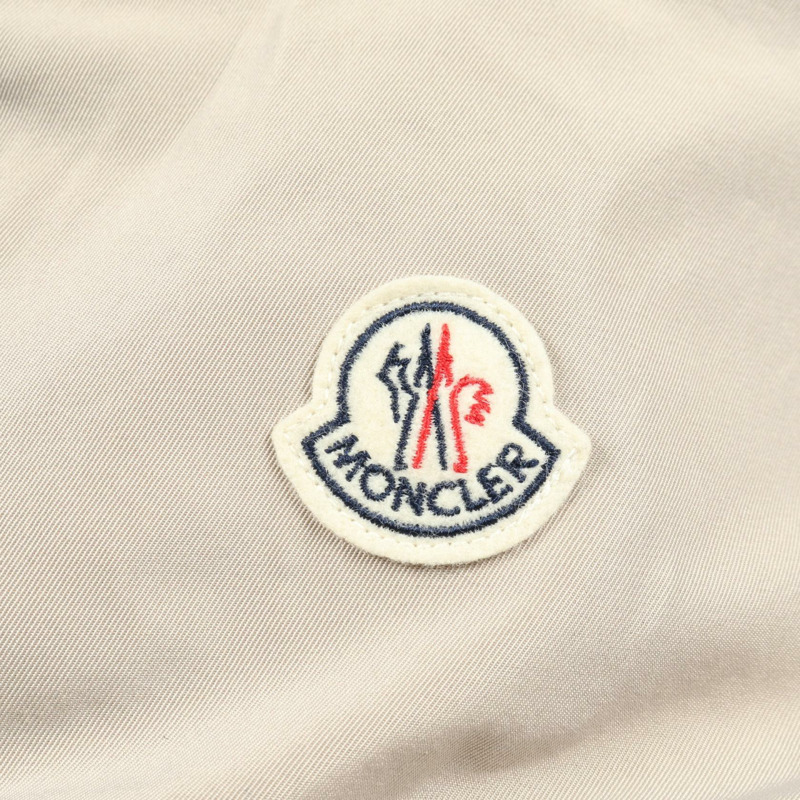 MONCLER AREDHEL 羽絨外套 聚酯/棉混紡 米色 二手 女款-7