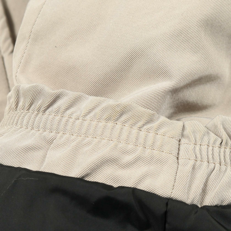 MONCLER AREDHEL 羽絨外套 聚酯/棉混紡 米色 二手 女款-9