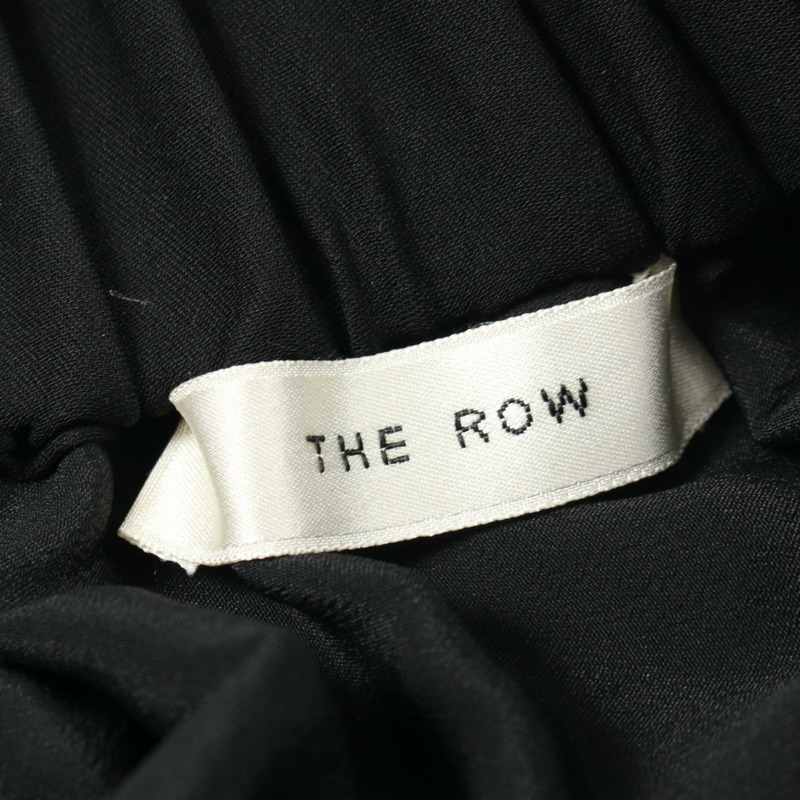 THE ROW 長喇叭裙，XS碼，黑色真絲，二手女裝-2