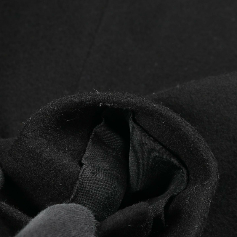 GUCCI 其他羊毛大衣 黑色 二手 女-7